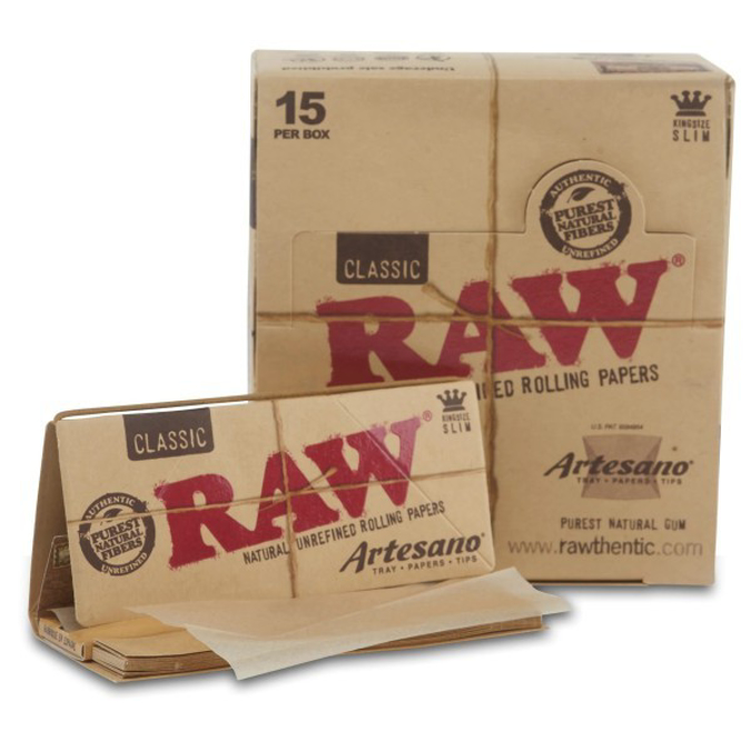 Picture of RAW CLASSIC ARTESANO PAPER 1 1/4 SIZE 15BOX