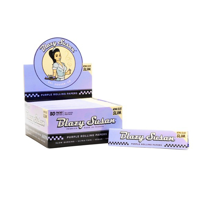 Picture of BLAZY SUZAN KING SIZE PAPERS PURPLE