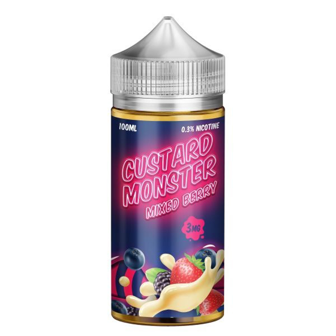 Picture of CUSTARD MONSTER 6MG 100ML - MIXED BERRY