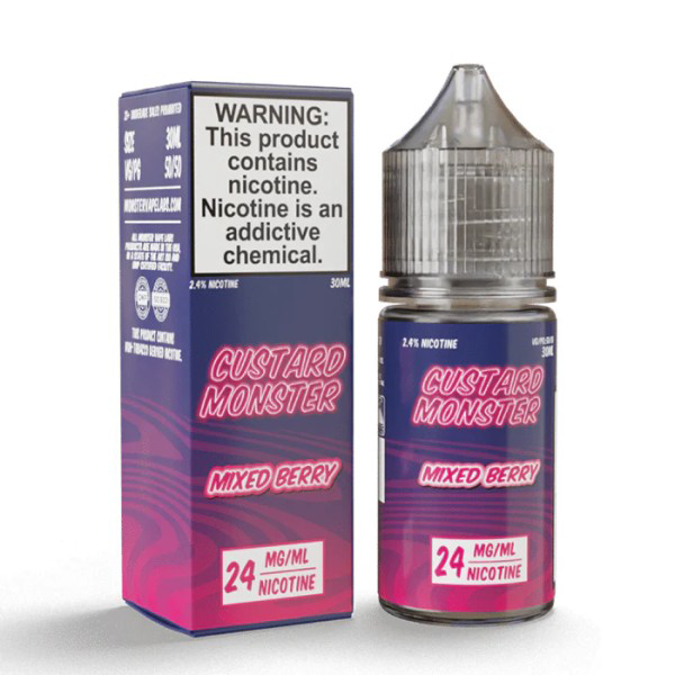 Picture of CUSTARD MONSTER 24MG 30ML - MIXED BERRY