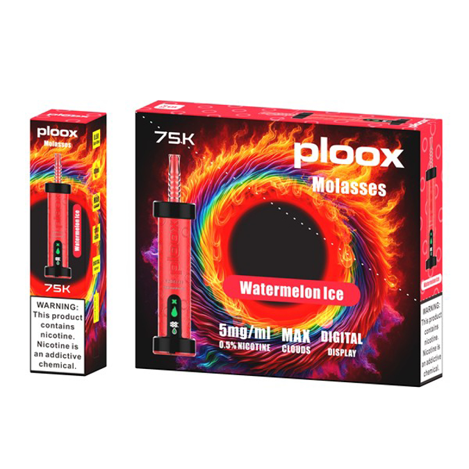 Picture of PLOOX MOLASSES 75K - WATERMELON ICE