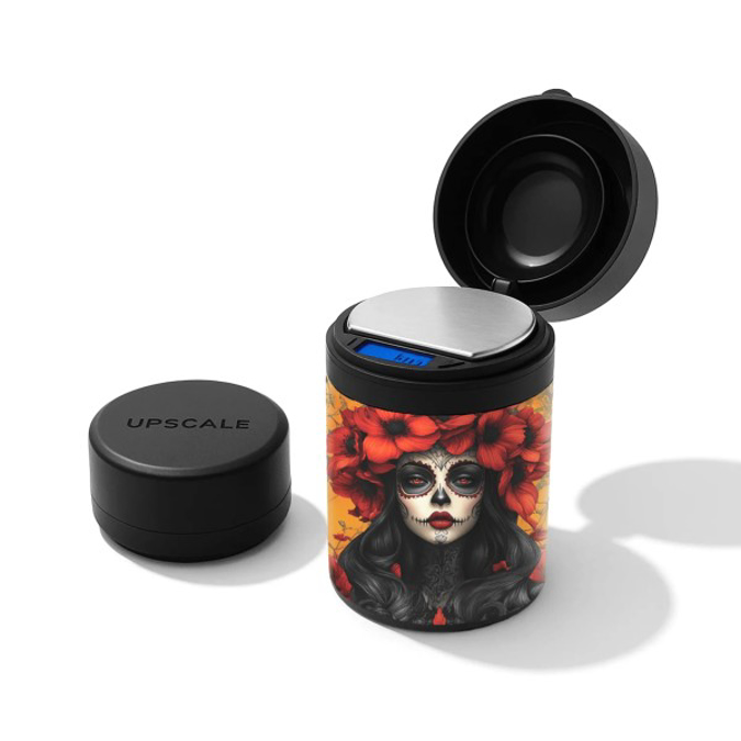Picture of UPSCALE CONTAINER JAR + SCALE - CALAVERA