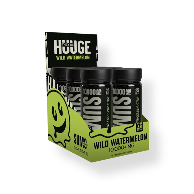 Picture of HALF BAKD SUMO GUMMIES 10K WILD WATERMELON 420MG