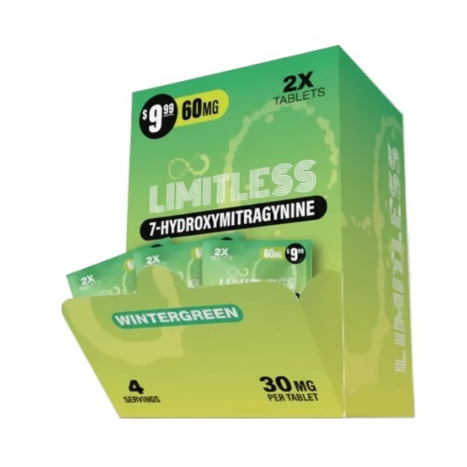Picture of LIMITLESS 7 HYDROXIE 30MG 10CT - WINTERGREEN
