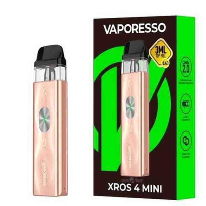 Picture of VAPORESSO XROS 4 KIT CHAMPAGNE GOLD