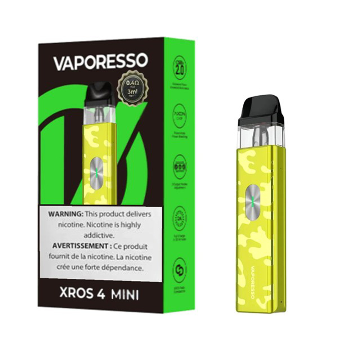 Picture of VAPORESSO XROS 4 MINI KIT CAMO YELLOW