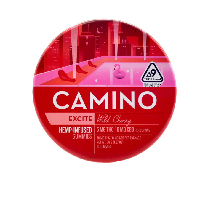 Picture of CAMINO EXCITE 5MG THC 10MG CBG - WILD CHERRY