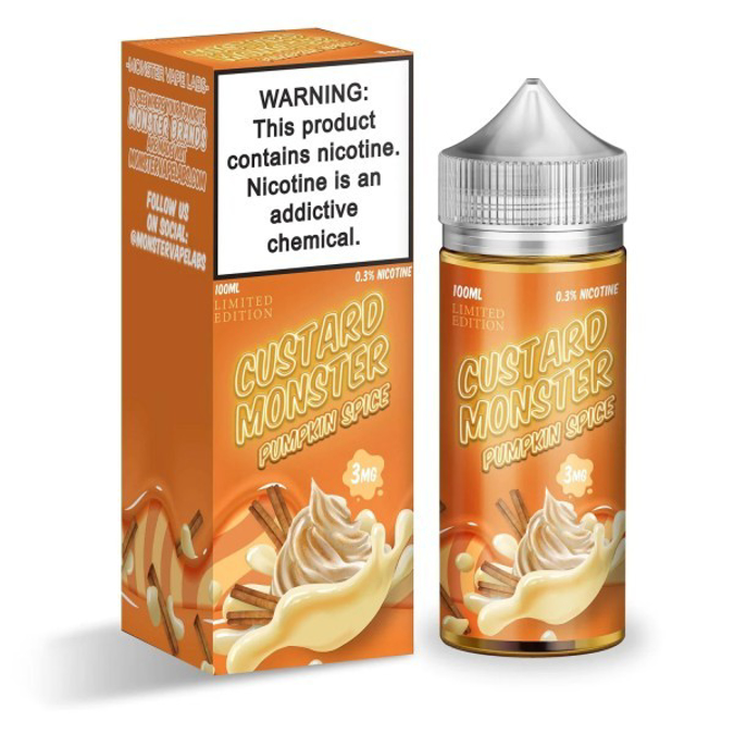 Picture of CUSTARD MONSTER 6MG 100ML - PUMPKIN SPICE