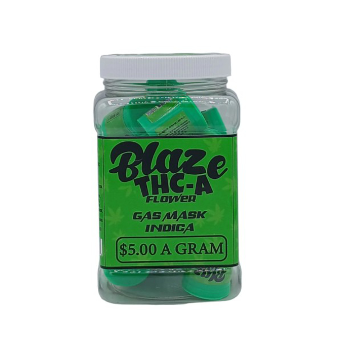 Picture of BLAZE 1 GRAM THCA FLOWER 20CT GAS MASK