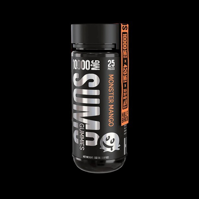 Picture of HALF BAKD SUMO GUMMIES 25CT JAR - MONSTER MANGO