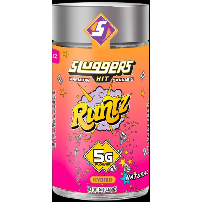 Picture of SLUGGERS HIT 3.5G FLOWER 12PK - RUNTZ (HYBRID)