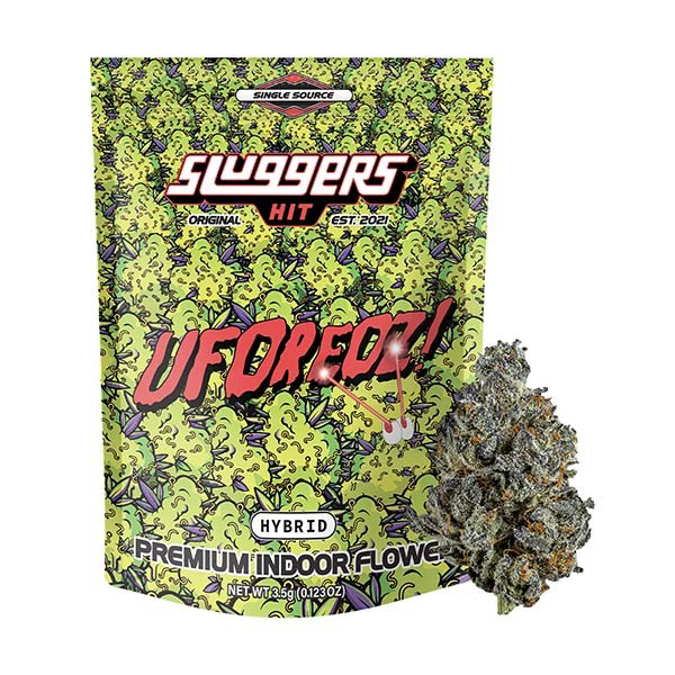 Picture of SLUGGERS HIT 3.5G FLOWER 12PK - UFOREOZ (HYBRID)