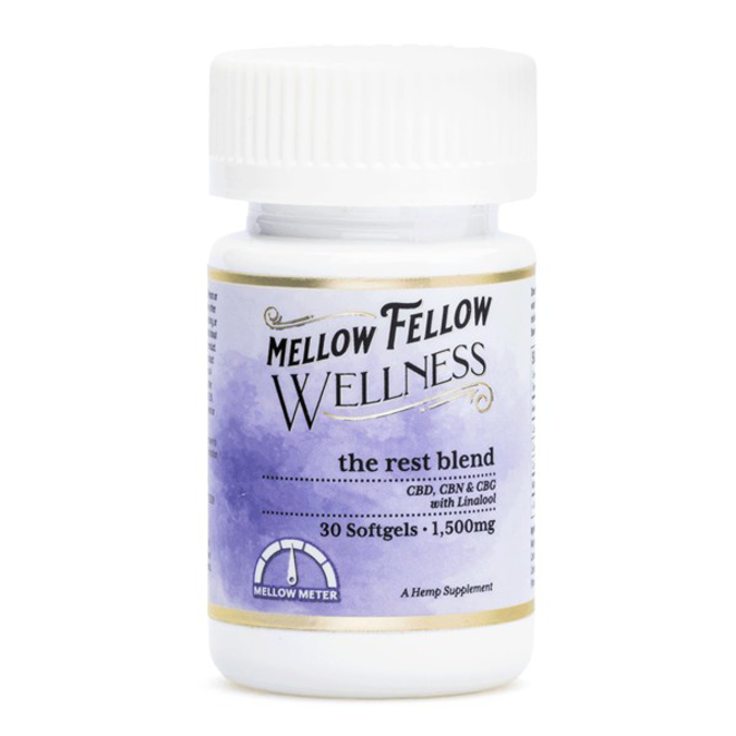 Picture of MELLOW FELLOW WELLNESS REST 1500MG CBD   DELTA