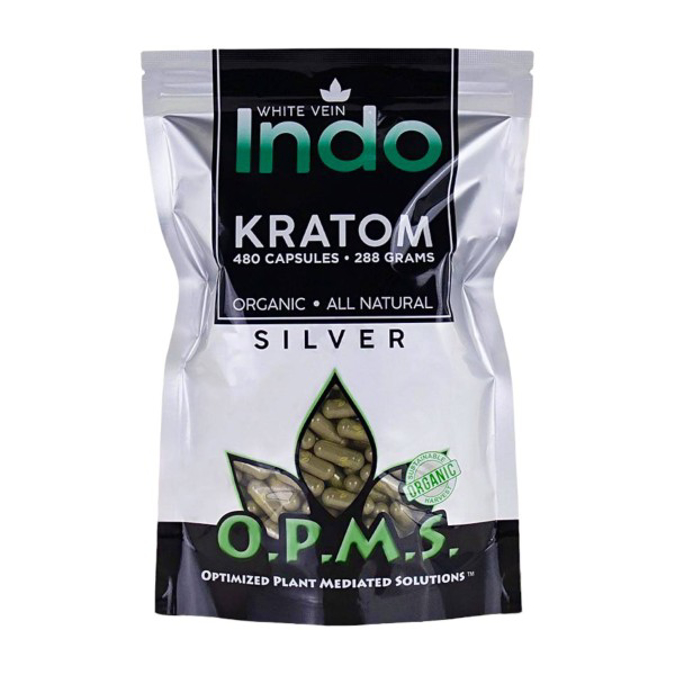 Picture of OPMS WHITE VEIN INDO KRATOM 480CAP