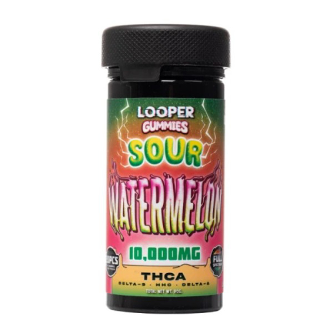 Picture of LOOPER GUMMIES 10000MG SOUR WATERMELON