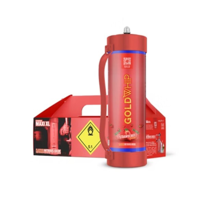 Picture of GOLD WHIP N20 MAXI XL 3000 - STRAWBERRY