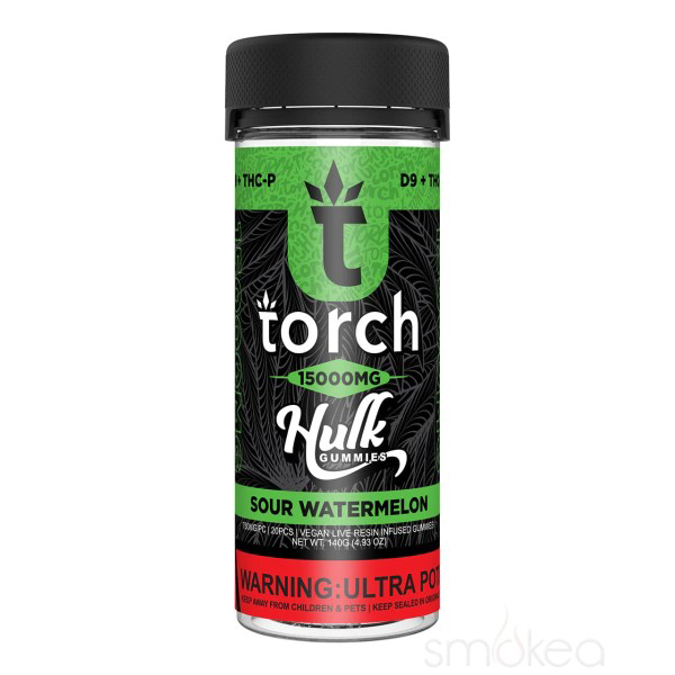 Picture of TORCH 15K HULK GUMMIES SOUR WATERMELON