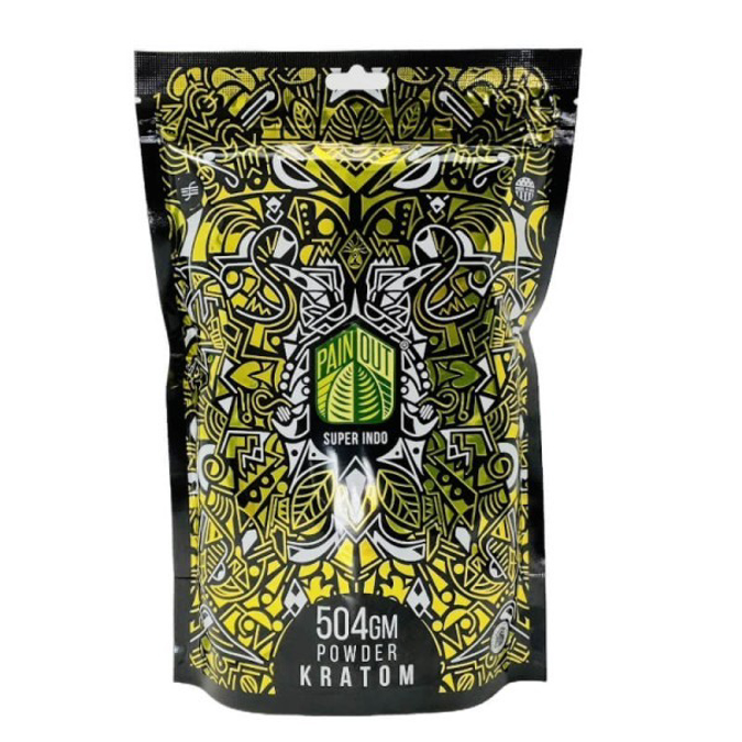 Picture of PAIN OUT KRATOM 504G POWDER - SUPER INDO