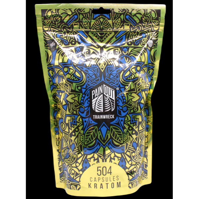 Picture of PAIN OUT TRAINWRECK 504 CAPS