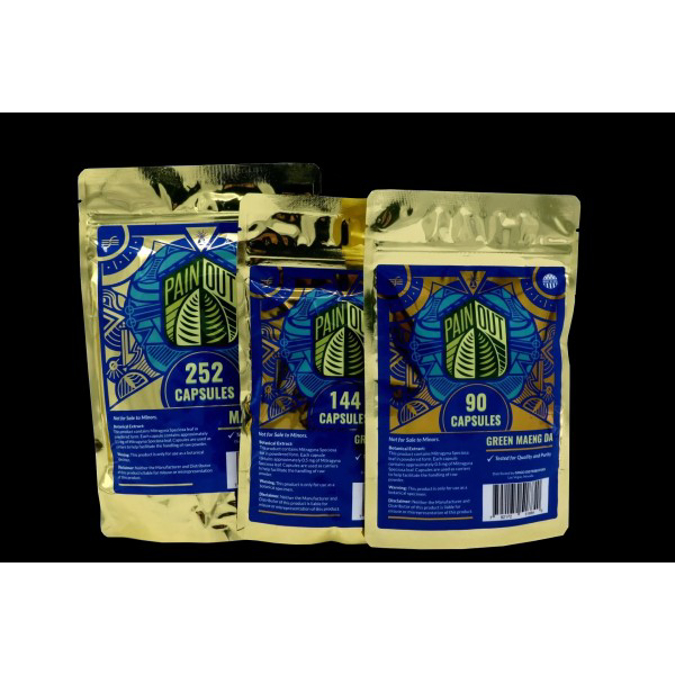 Picture of PAIN OUT GREEN MAENG DA 504 CAPS