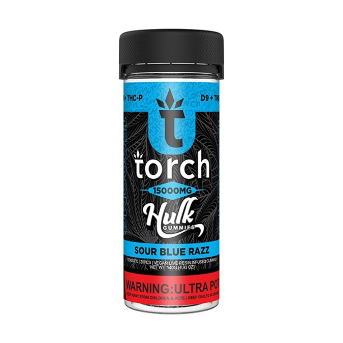 Picture of TORCH HULK GUMMIES 15000MG BLUE RAZZ