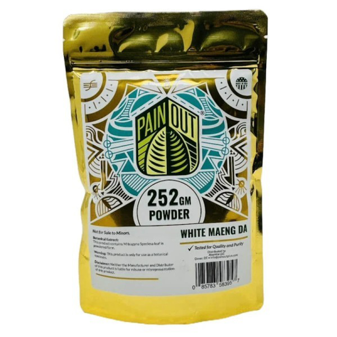 Picture of PAIN OUT KRATOM 1008G POWDER - WHITE MAENG DA