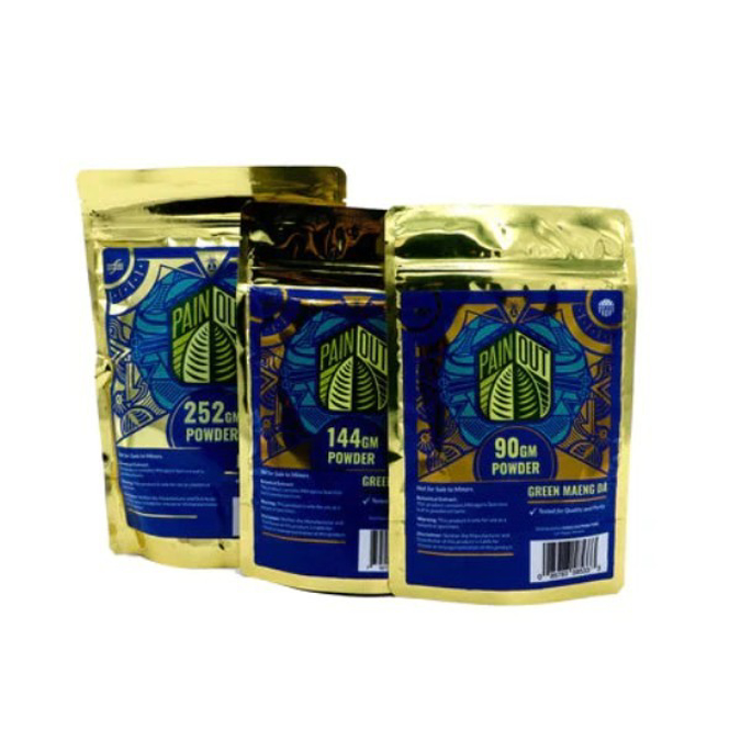 Picture of PAIN OUT KRATOM 252G POWDER - GREEN MAENGA DA