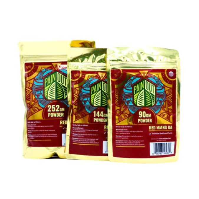 Picture of PAIN OUT KRATOM 504G POWDER - RED MAENG DA
