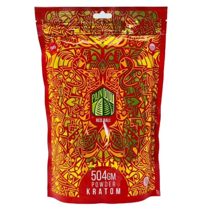 Picture of PAIN OUT KRATOM 504G POWDER - RED BALI