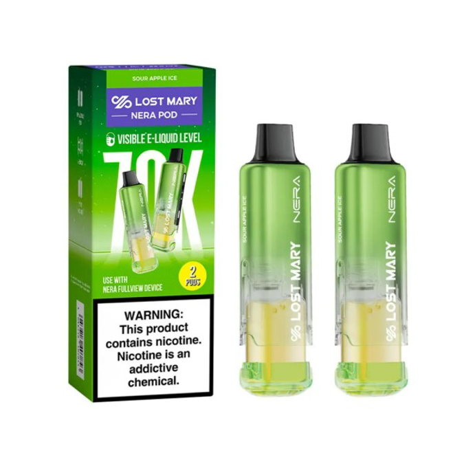 Picture of LOST MARY 70K POD - SOUR APPLE ICE