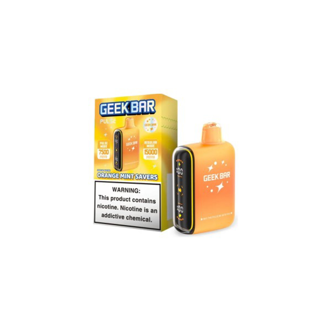 Picture of GEEK BAR 15K ORANGE MINT SAVERS