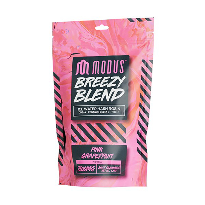 Picture of MODUS BREEZY BLEND 7500MG PINK GRAPEFRUIT  20 CT GUMMIES