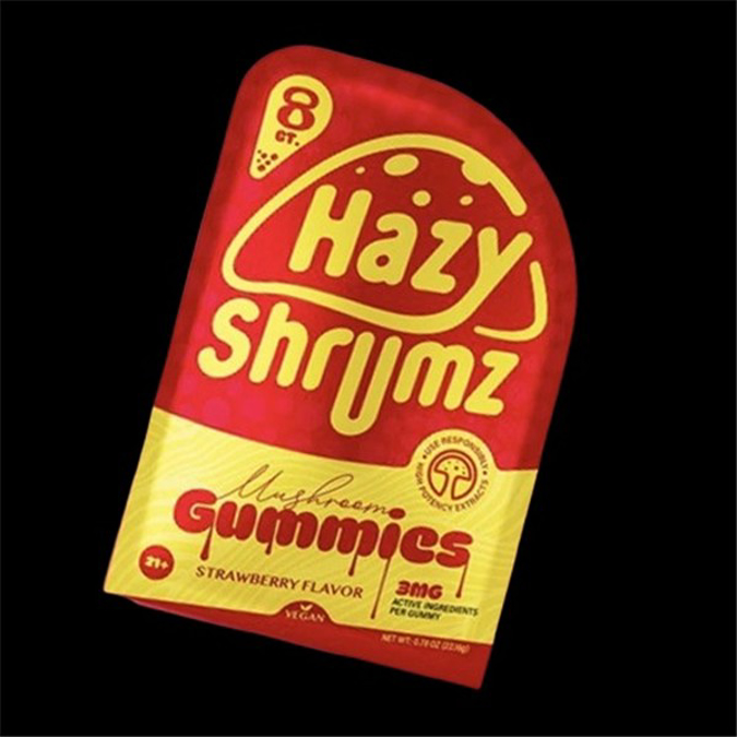 Picture of HAZY SHRUMZ 10CT GUMMIES - STRAWBERRY