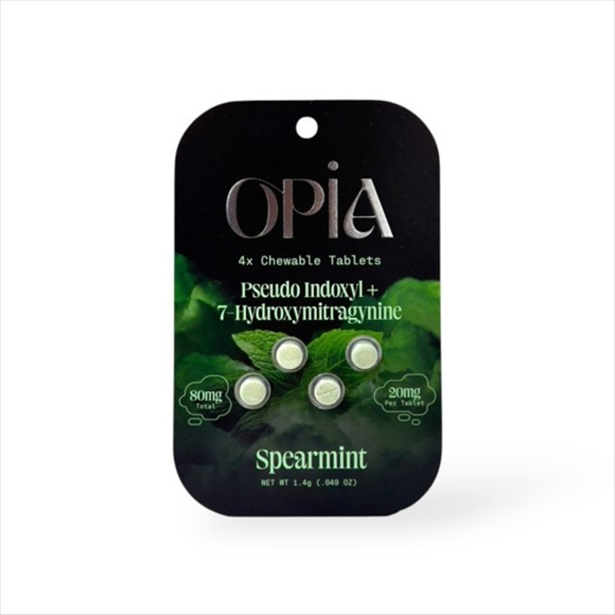 Picture of OPIA 7 HYDROXY PSEUDO 20MG - SPEARMINT