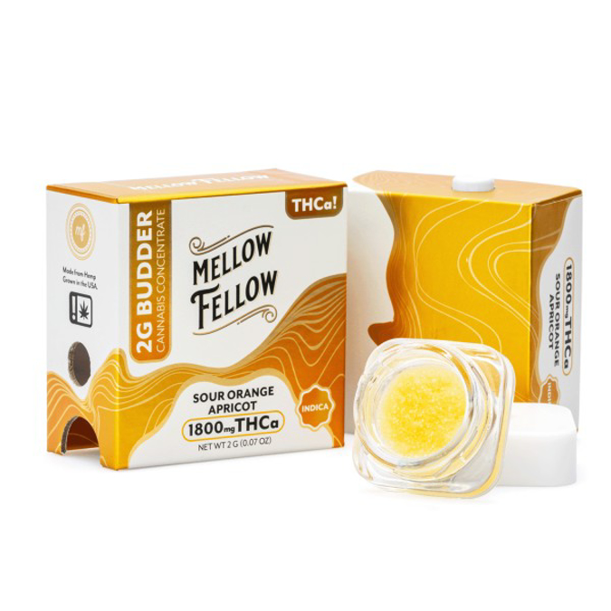 Picture of MELLOW FELLOW 2G BUDDER SOUR ORANGE 1800MG