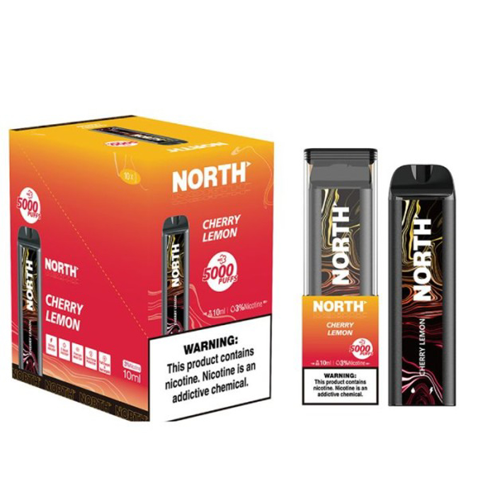 Picture of NORTH 5K PUFFS CHERRY LEMON