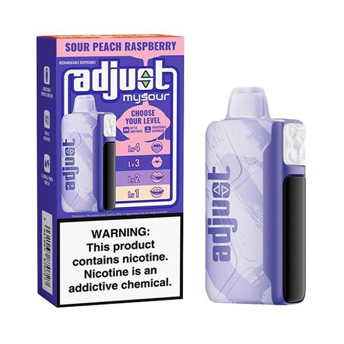 Picture of ADJUST MYSOUR 40K SOUR PEACH RASPBERRY