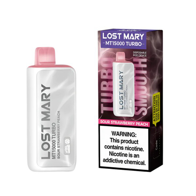 Picture of LOST MARY 15K SOUR STRAWBERRY PEACH