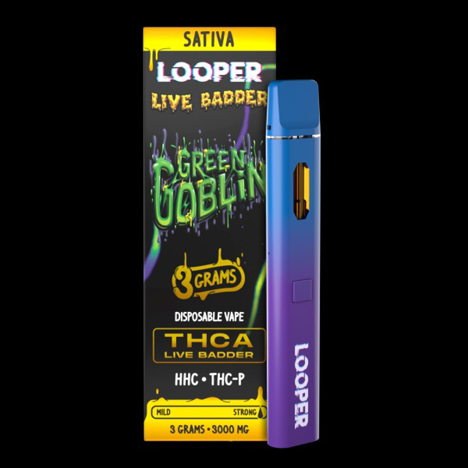 Picture of LOOPER BOOSTER SHOT 3ML 5CT - GREEN GOBLIN (SATIVA)
