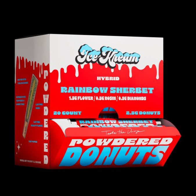 Picture of ICE KREAM POWERED DONUT RAINBOW SHERBET HYBRID 2.5G