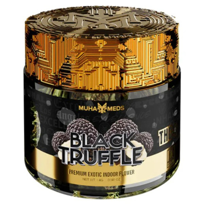 Picture of MUHA MEDS PREMIUM EXOTIC INDOOR FLOWER 4G - BLACK TRUFFLE