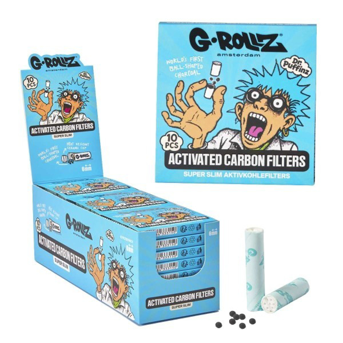 Picture of G ROLLZ AMSTERDAM 50 WIDE TIPS TEEN BLUE 24CT