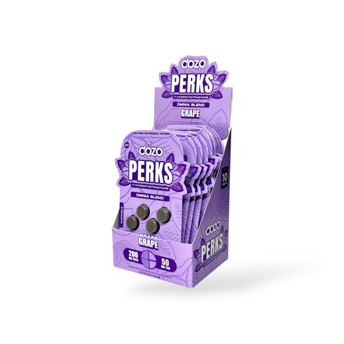 Picture of DOZO PERKS 7OH GRAPE 50MGTAB 4CT
