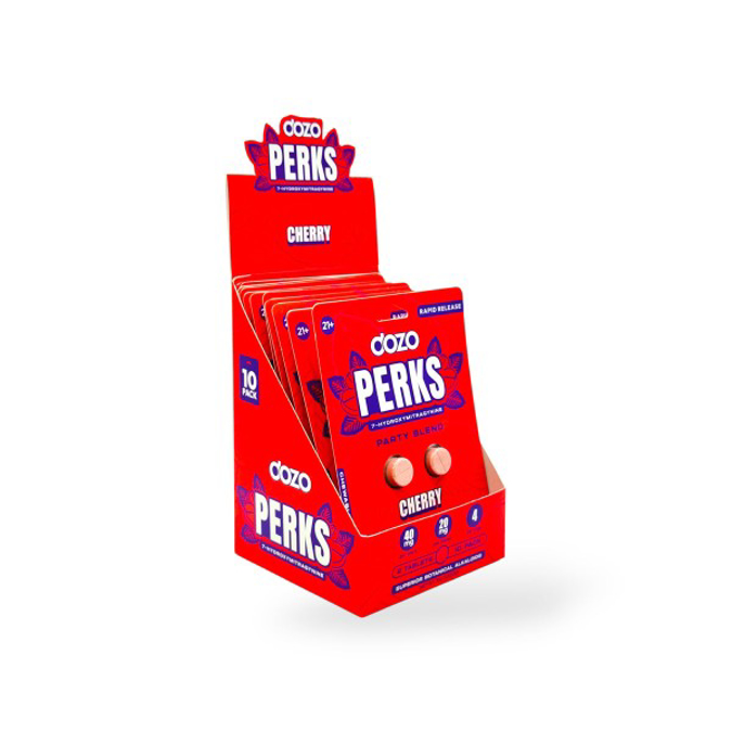 Picture of DOZO PERKS MELLOW BLEND CHERRY ALKALOID 2TAB