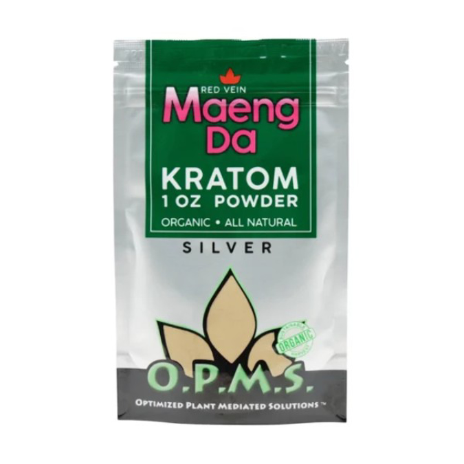 Picture of OPMS SILVER KRATOM RED VEIN POWDER 1 OZ