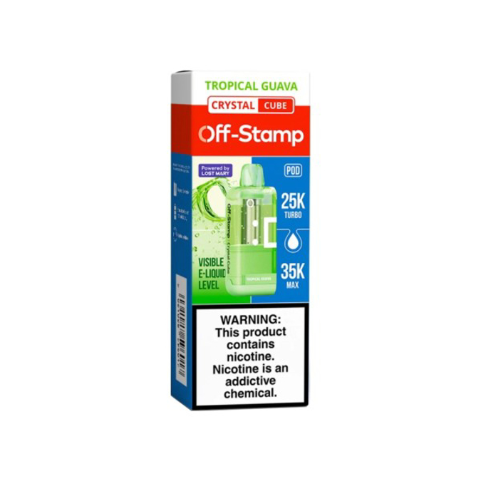 Picture of OFF STAMP CRYSTAL POD 35K - TROPICAL GUAVA