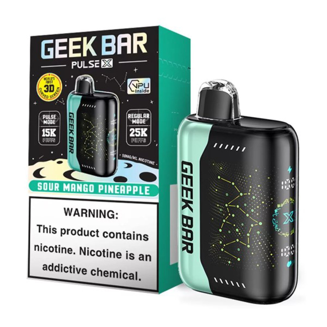 Picture of GEEK BAR 25K PULSE X SOUR MANGO PINEAPPLE