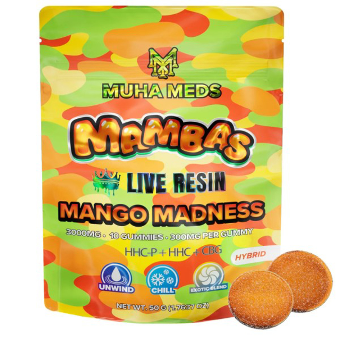 Picture of MUHA MEDS MAMBAS LIVE RESIN GUMMY - MANGO MADNESS