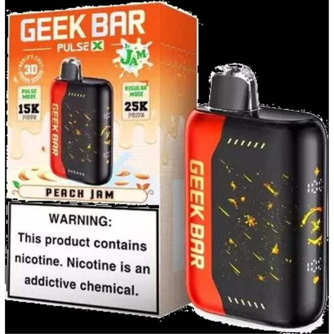 Picture of GEEK BAR 25K PULSE X PEACH JAM