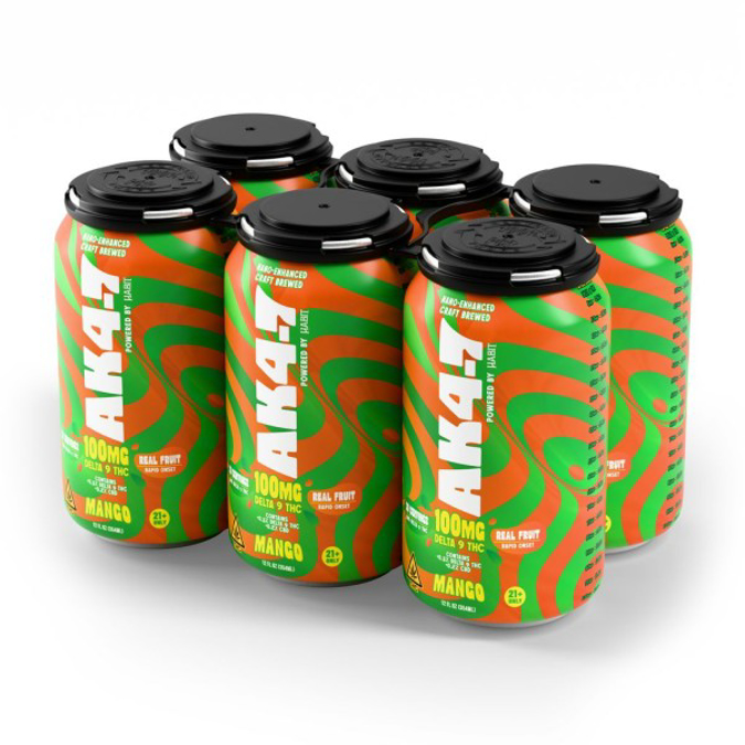 Picture of AK4-7 SODA 100MG D9 THC - MANGO